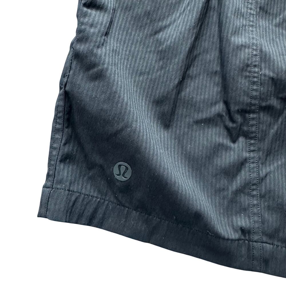 Lululemon Dance Studio High Rise Drawstring Shorts Black Size 14 - Picture 3 of 5